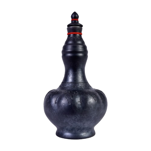 Labu Sayong traditional ceramic vessel